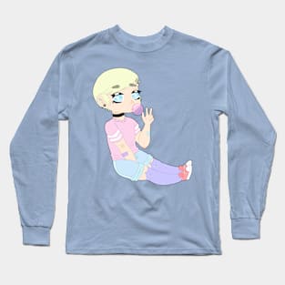 Chibi Bubblegum Long Sleeve T-Shirt